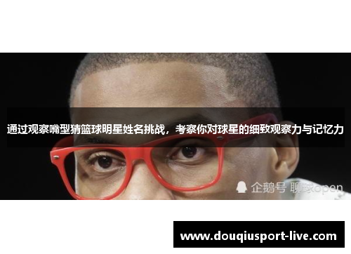 通过观察嘴型猜篮球明星姓名挑战，考察你对球星的细致观察力与记忆力